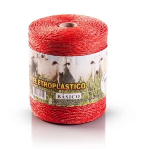 Fio Eletroplástico Vermelho Zebu 500m