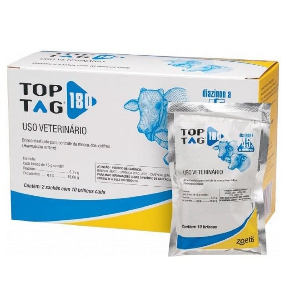 Top Tag® 180 - Zoetis | Brinco mosquicida