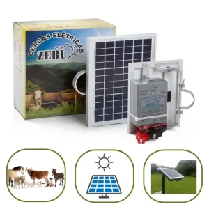 Eletrificador Solar Zs20 Zebu 35km