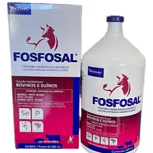 Fosfosal 500ml - Virbac - Fósforo Orgânico